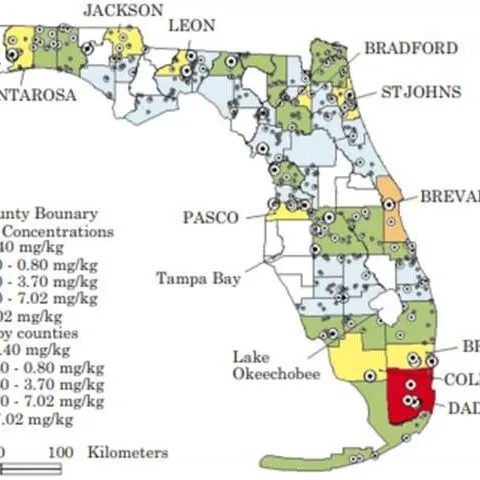 thumbnail for publication: Soil Arsenic in Miami-Dade County